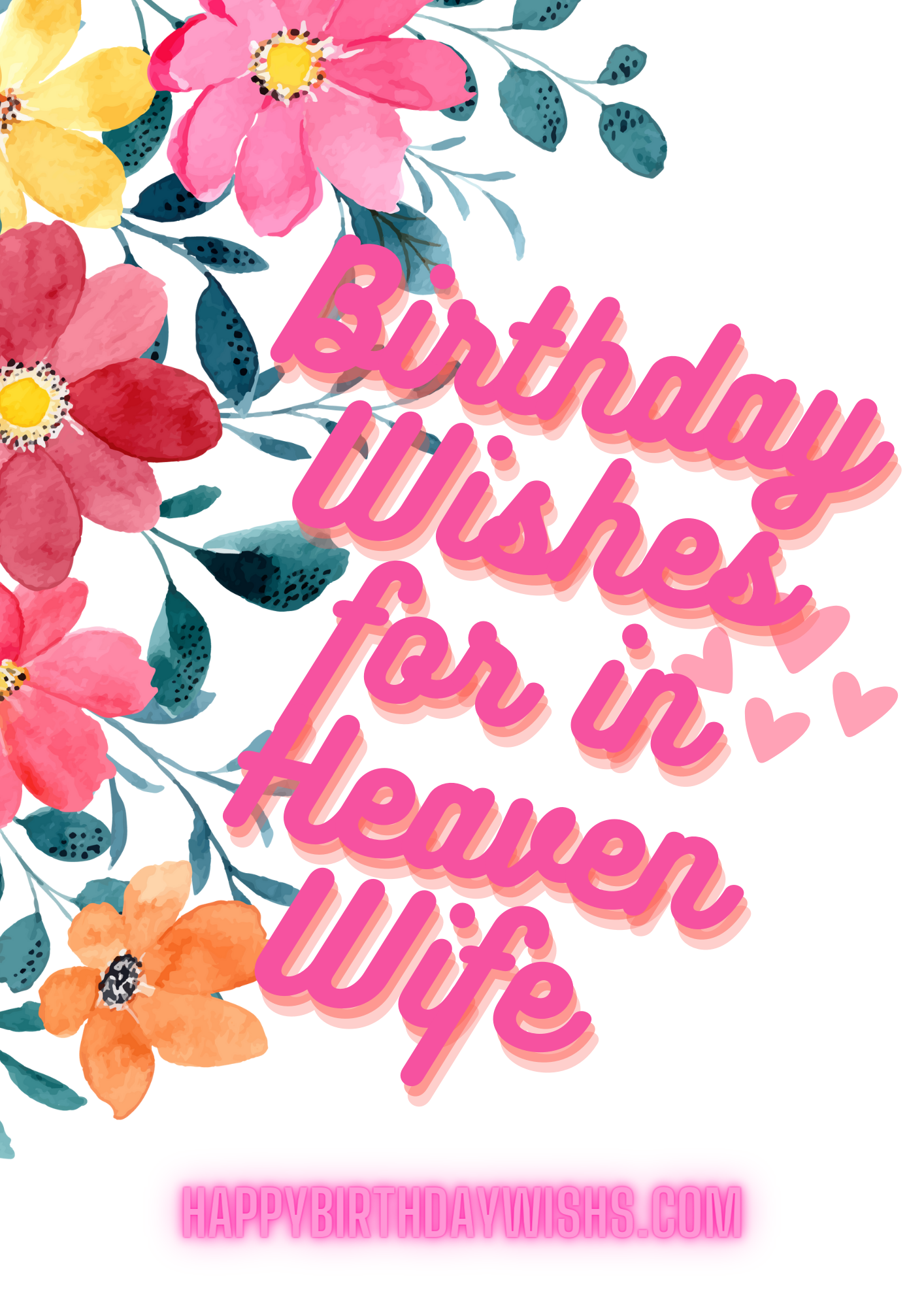 Birthday Wishes for in Heaven Wife 