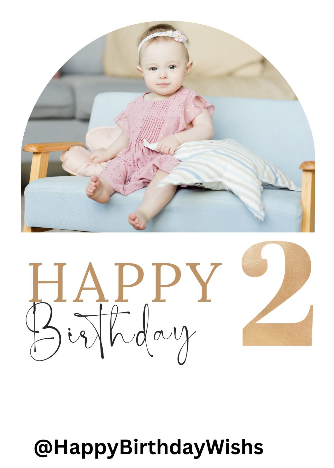 Happy 2nd Birthday Wishes For Baby Girl & Boy