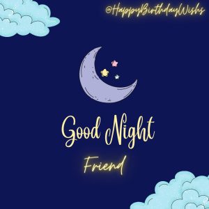 Good Night Messages For Friend