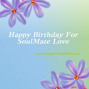 Soulmate Romantic Birthday Wishes For Husband From Wife